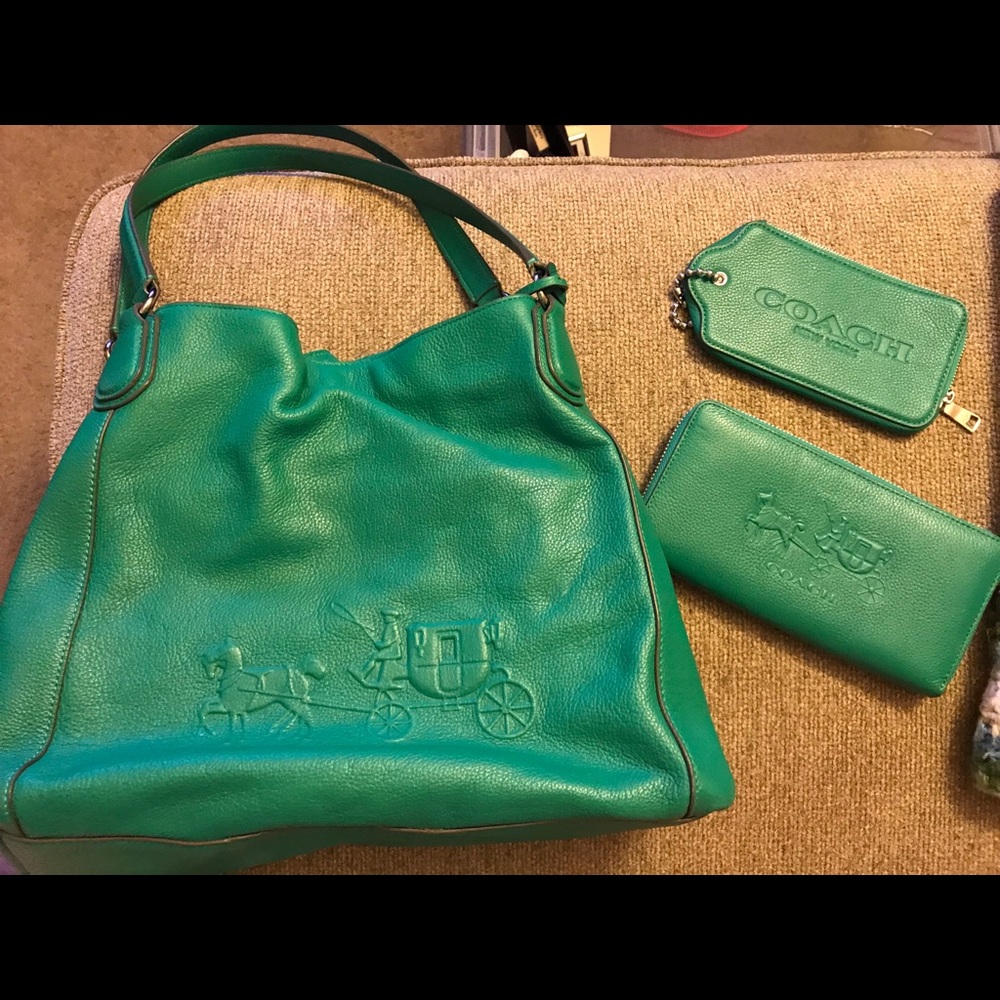 Coach Embossed Horse and Carriage Edie